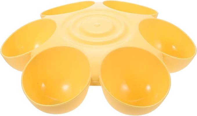 Mipcase Multipurpose Pet Feeding Bowl Plastic Multiple Compartment Feeder by Mipcase