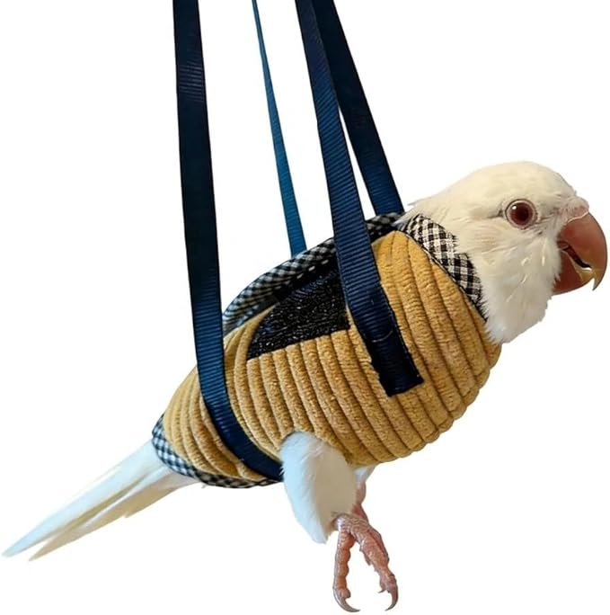 DRESSO Portable Bird Carrier Bag, Escape Resistant Parrot Carrier Bag Harness by Unknown