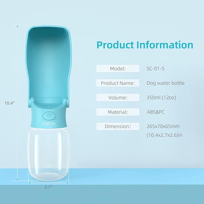 Portable Dog Small Animals Water Bottle - Image 5