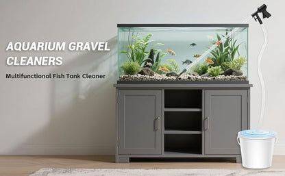 FISORAS Aquarium Gravel Cleaner, Fish Tank Cleaner Gravel Vacuum - Image 7