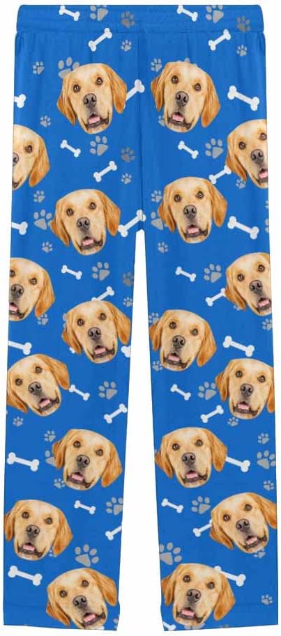 Personalized Pajama Pants for Women Custom Photo Face Printed Pajama Bottoms - Image 3