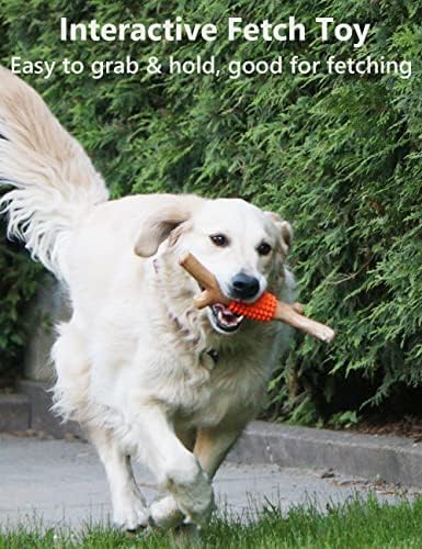 SCHITEC Dog Chew Toy for Aggressive Chewers, Tough Big Nylon & Rubber Teething - Image 5
