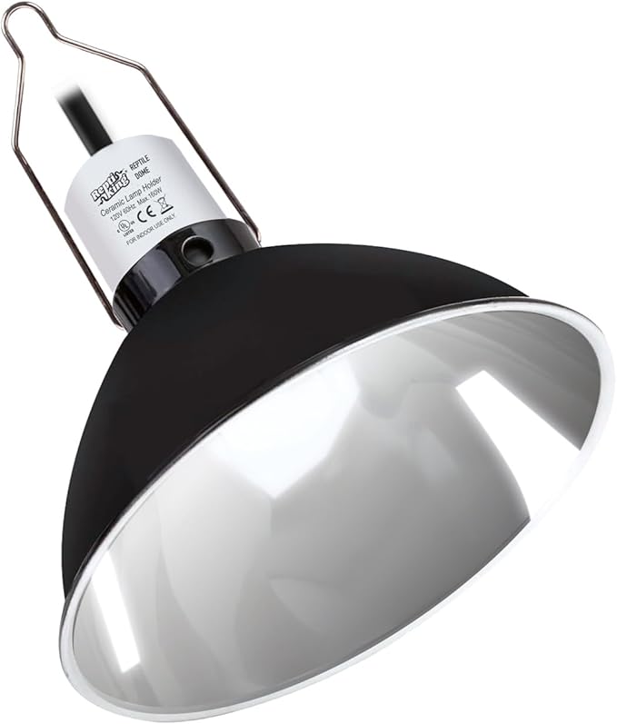 Reptile Light Fixture, 8.5'' Reptile Dome by ReptiKing%C2%AE
