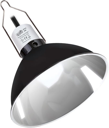 Reptile Light Fixture, 8.5'' Reptile Dome by ReptiKing%C2%AE