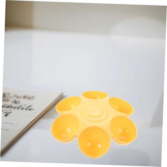 TOYANDONA 2pcs Flower Petal Shaped Pet Feeding Bowls - Image 5