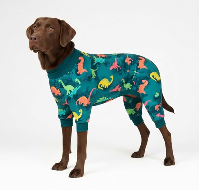 Spark Paws Dog Pajama, Dog Recovery Suit Male, Ultra-Soft and 4-Way Stretch by SparkPaws