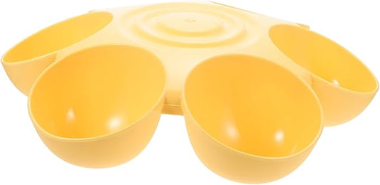 Milisten Multipurpose Pet Feeding Bowl Plastic Food Dish by Milisten