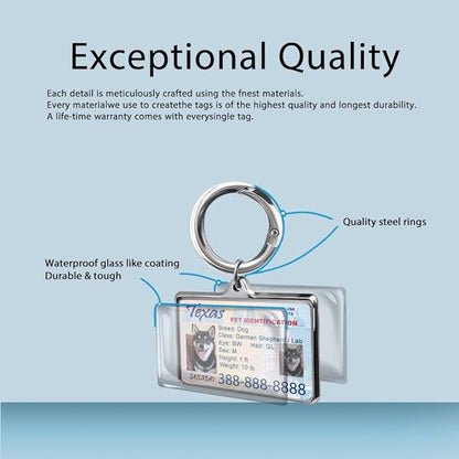 Custom Dog Driver License Tag for Pets - Image 5