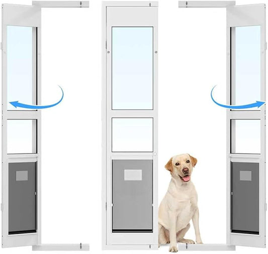 Dog Door for Sliding Glass Door by GiveYourPetASafeHome%EF%BC%81