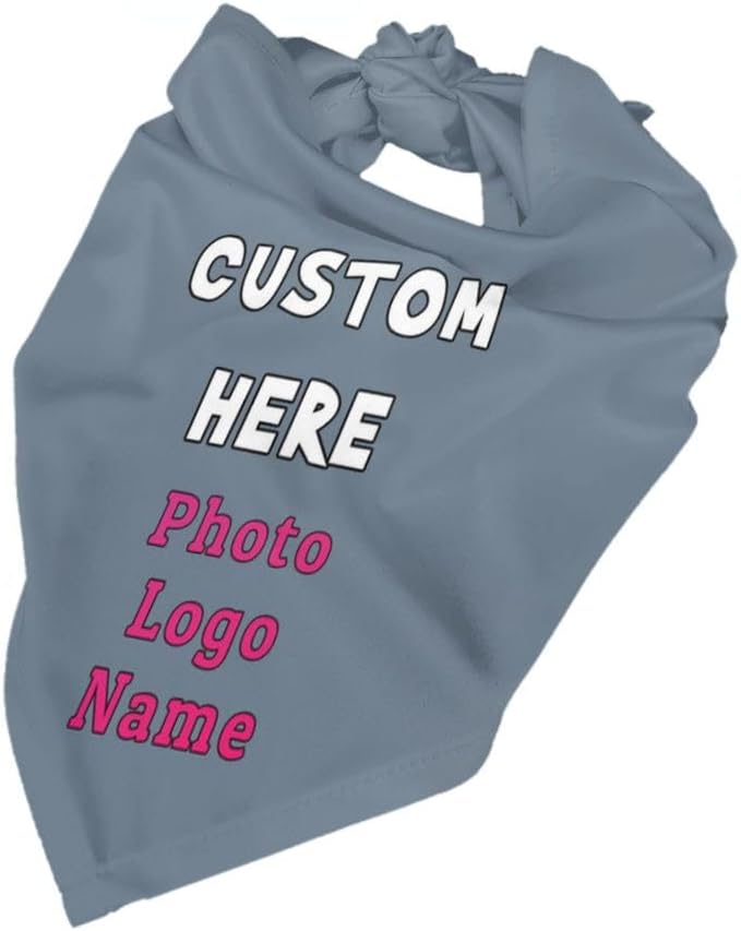 Custom Pet Scarf Dog Bandana - Image 4