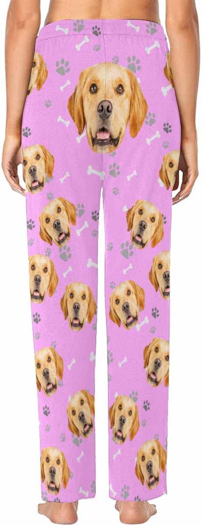 Personalized Pajama Pants for Women Custom Photo Face Printed Pajama Bottoms - Image 2