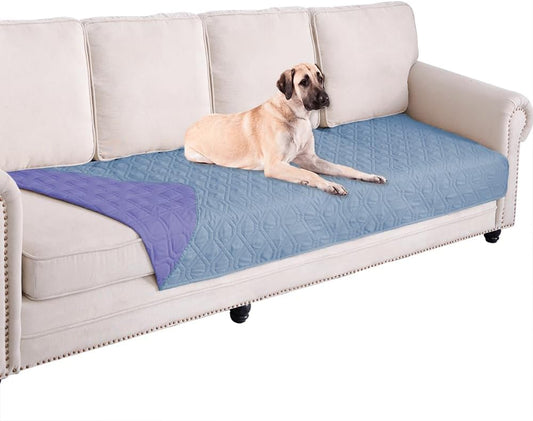 Ameritex Waterproof Dog Bed Cover Pet Blanket for Furniture Bed Couch Sofa Reversible