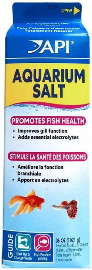 API AQUARIUM SALT Freshwater Aquarium Salt 36-Ounce Box by API