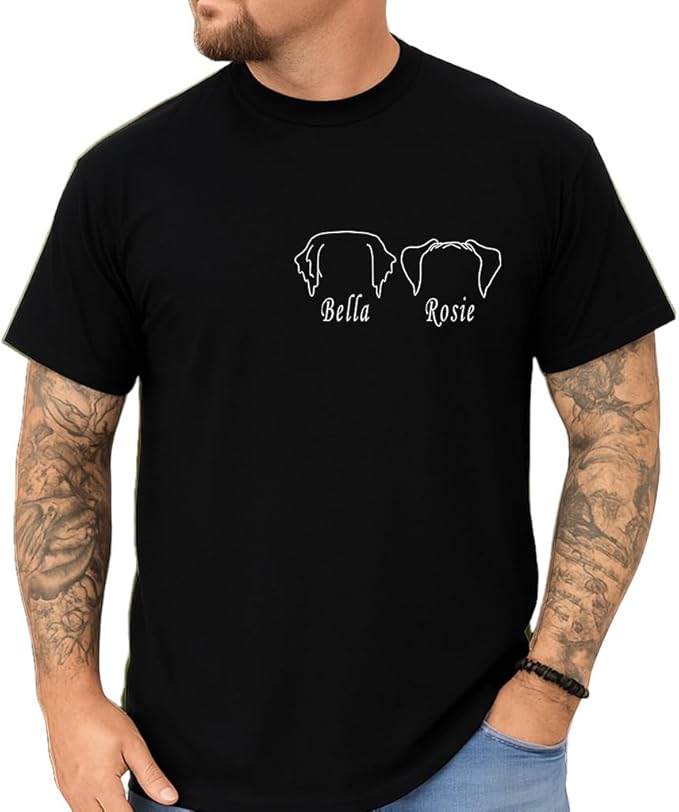 Custom Dog Mom Shirt Personalized Dog Ears Sweatshirt - Image 8