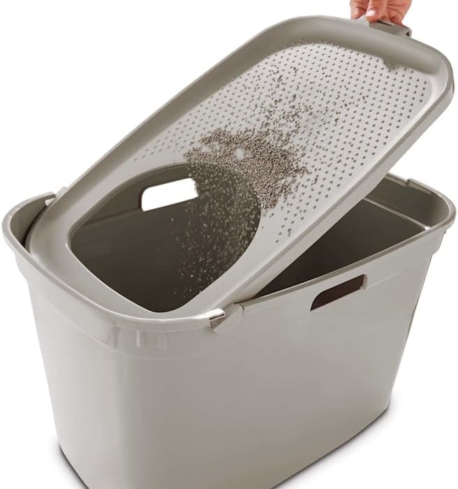 So Phresh by Petco Top-Entry Litter Box Tan 23.2" L X 15.4" W X 15" H - Image 3