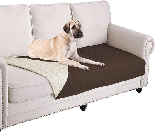 Ameritex Waterproof Dog Bed Cover Pet Blanket for Furniture Bed Couch Sofa Reversible