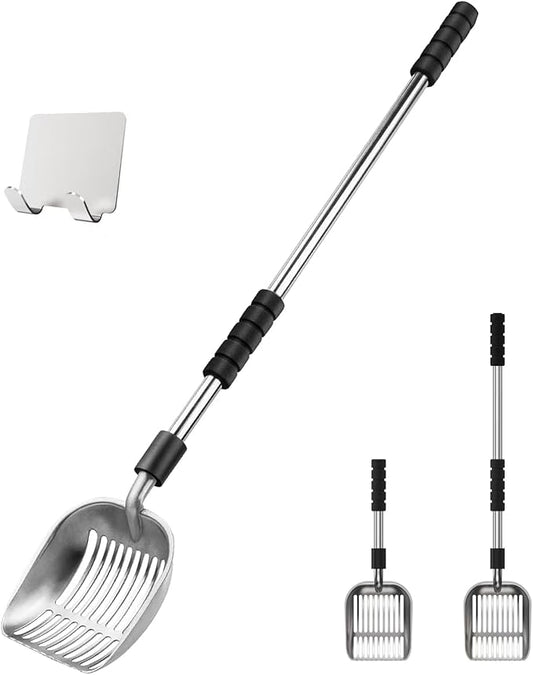 Depets Cat Litter Scoop, Metal Litter Scooper by Depets