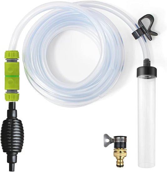 Laifoo 25ft Aquarium Vacuum Gravel Cleaner Fish Tank Cleaner Siphon Water by Laifoo