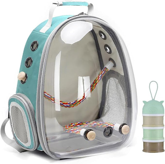 Bird Traval Carrier Cage, Vet Transport School Bag by halinfer