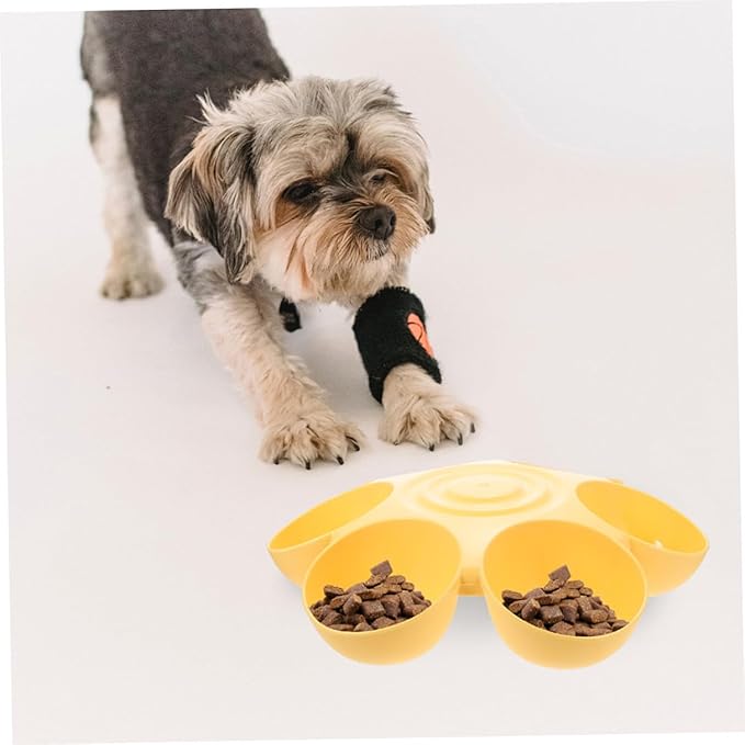 2pcs Flower Shape Pet Feeding Bowls - Image 5