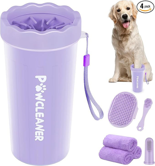 Professional 7 in 1 Dog Paw Cleaner by Comotech