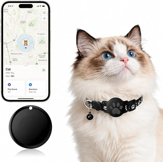 Pet Tracker, GPS Collar for Cats, Smart tag, Waterproof Compatible by SimpleConvenientEfficie