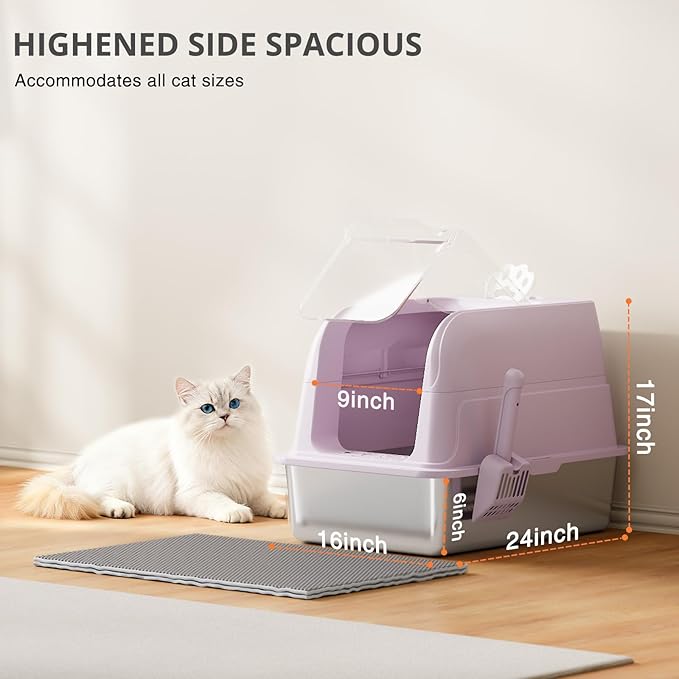 Stainless Steel Cat Litter Box - Image 4