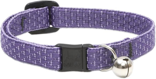 LupinePet Eco 1/2" Lilac Cat Safety Collar by LupinePet