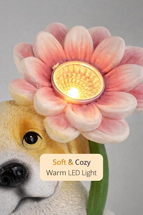 GoGnome Solar Dog Garden Statue - Image 5