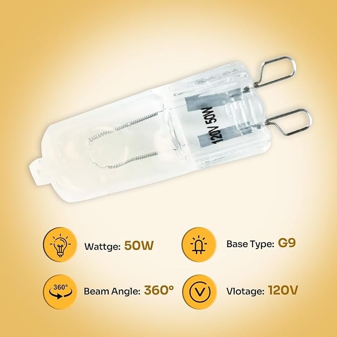 G9 Reptile Heat Lamp Bulb and Light Fixture - Image 2