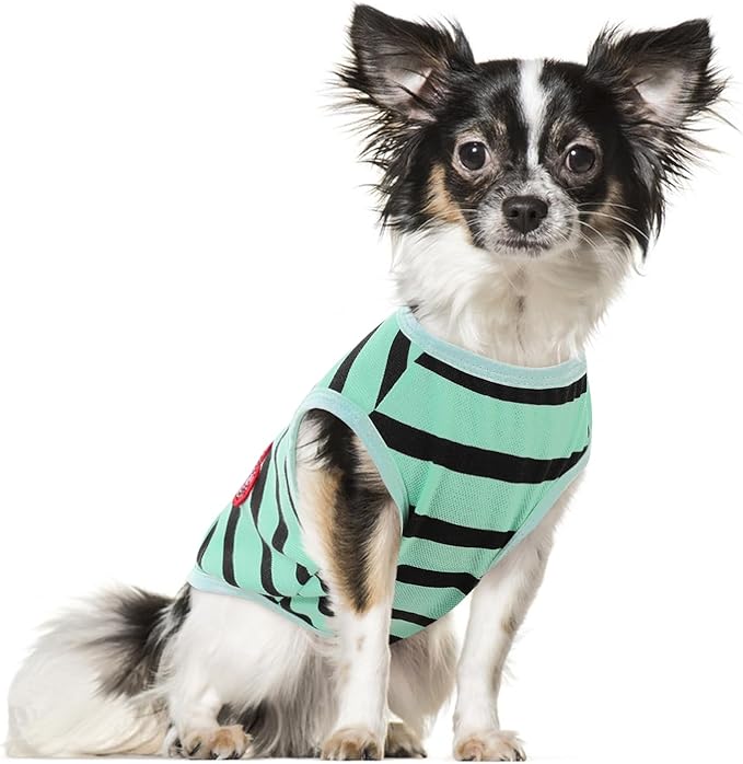 Dog Shirts for Small Dogs, Striped T-Shirts Pets Vest Pet Apparel Tee Shirts by PREFERHOUSE