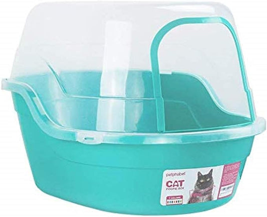 Petphabet Jumbo Hooded Cat Litter Box, Extra Large by Petphabet