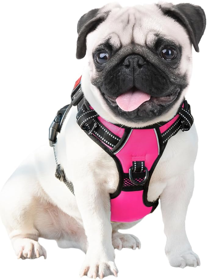 PHOEPET No Pull Dog Harness Medium Reflective Front Clip Vest - Image 6
