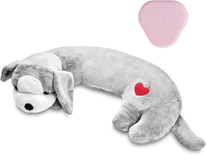 Moropaky Hearbeat Toy for Dog Anxiety Relief Behavioral Training Aid Toy by Moropaky