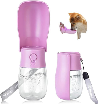Foldable Dog Water Bottle, Portable Water Dispenser by AVELORA