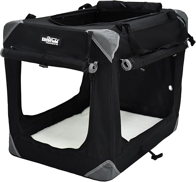 EliteField 4-Door Folding Soft Dog Crate - Image 8