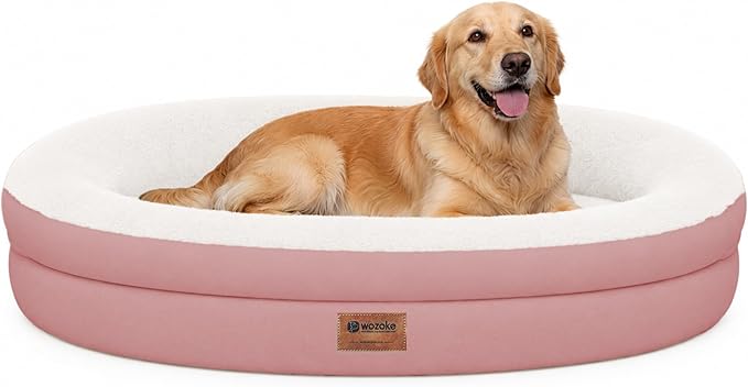 Orthopedic Dog Bed for Large Dogs, Waterproof Dog Bed for Large Size Dogs by Wozoke