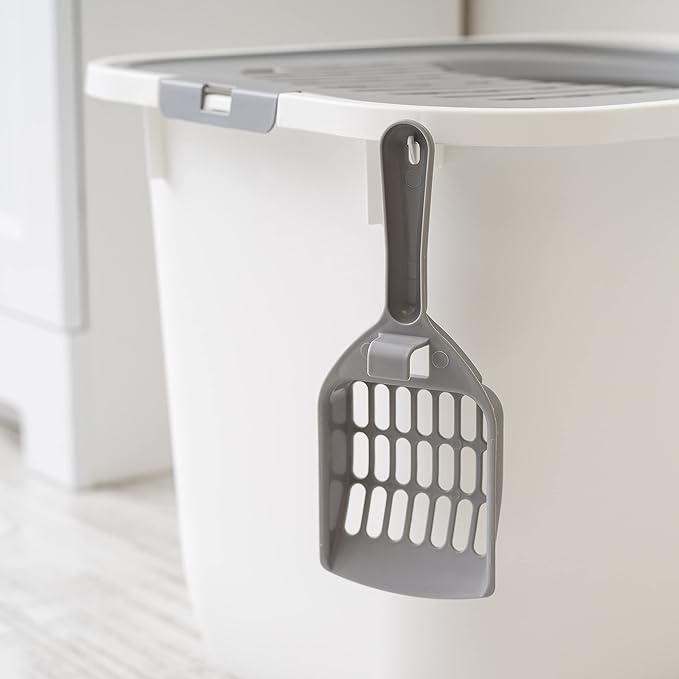 IRIS USA Cat Litter Box Large Top Entry - Image 3