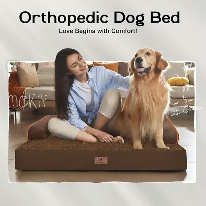 Dog Bed Medium Size Dog-Orthopedic Waterproof Bed - Image 7