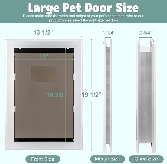 Durable Aluminum Doggy Door - Image 2