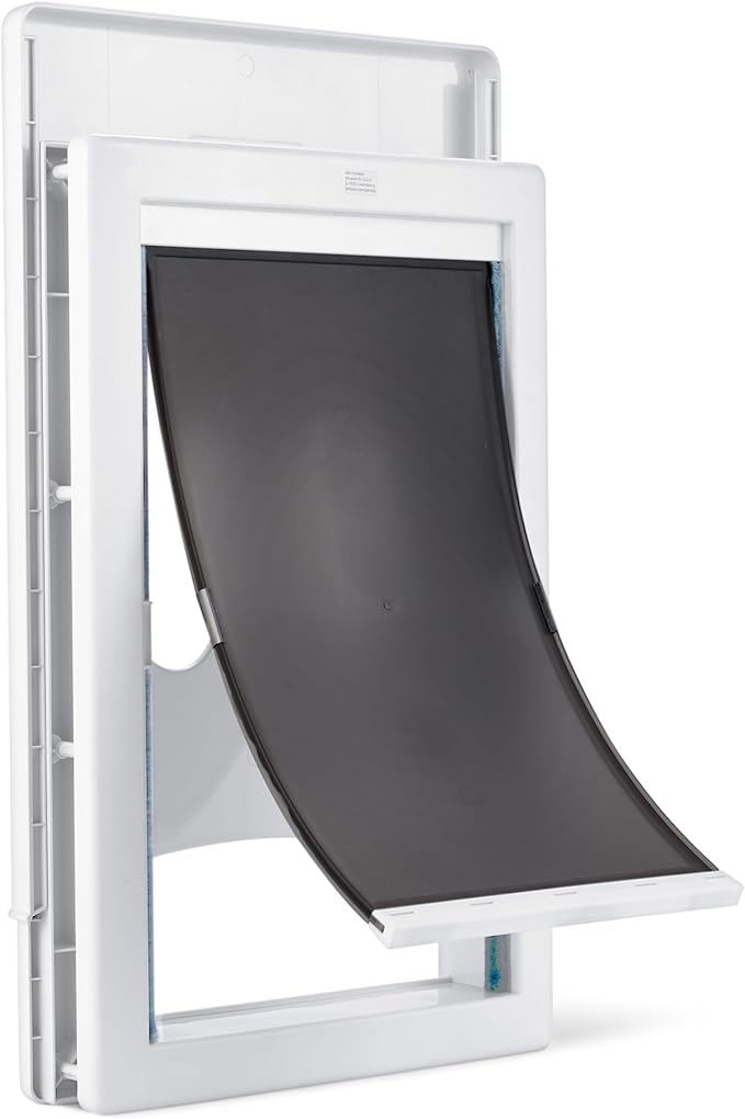 Amazon Basics Adjustable Plastic Dog and Cat Door by AmazonBasics