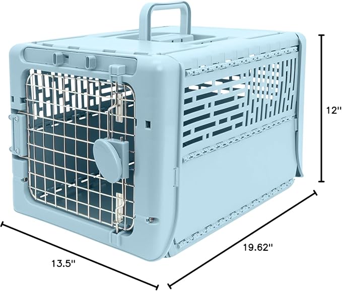 SportPet Designs Collapsible X-Small Pet Travel Carrier, Hard-Sided Kennel - Image 3