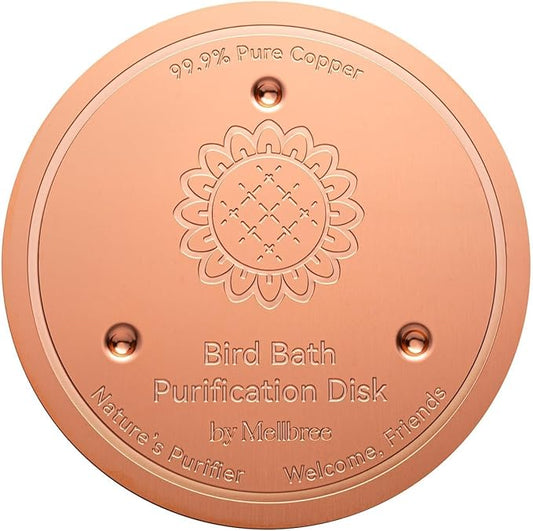 Mellbree Bird Bath Copper Disc, 0.6mm 99.99% Pure Copper by Mellbree
