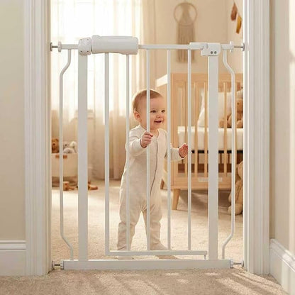 Narrow Baby Gate 24 Inch for Small Dogs by COSENDBABYGATE