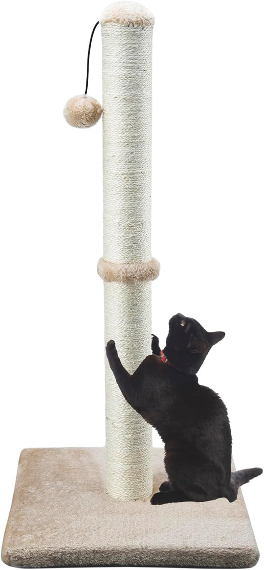 Dimaka 34" Height Tall Cat Scratching Post, Claw Scratcher by DIMAKA