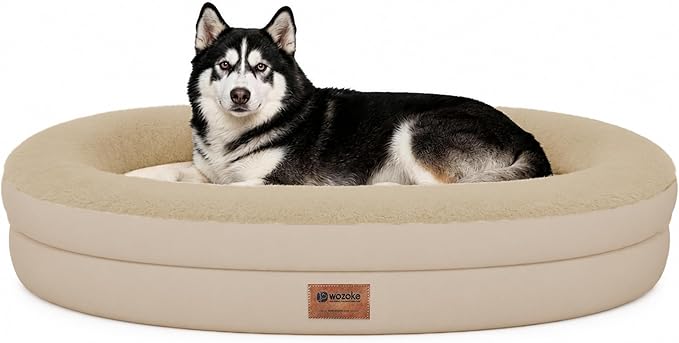 Orthopedic Dog Bed for Extra Large Dogs, XL Waterproof Dog Bed by Wozoke