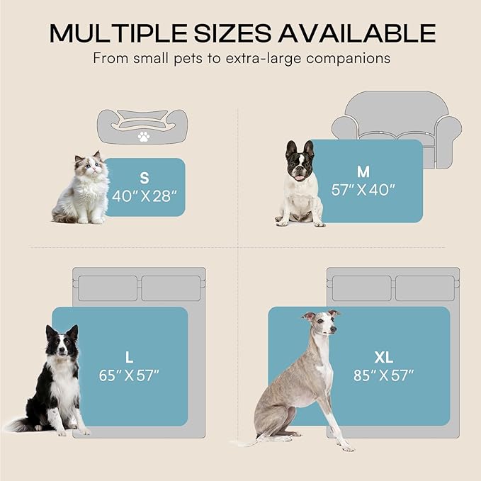 Luciphia Waterproof Blanket for Large Dog Ultra-Soft & Calming Pet Throw - Image 6