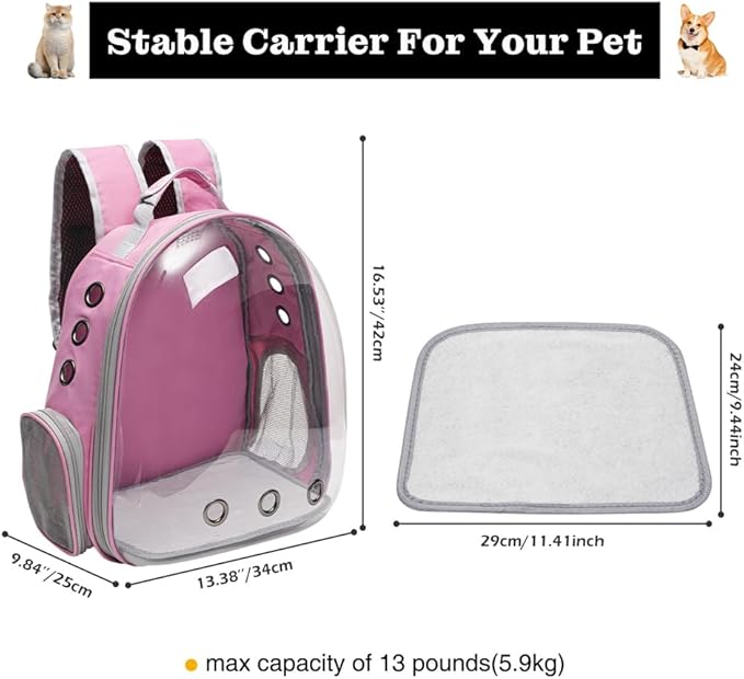Vivicreate Large Cat Backpack Carrier - Image 7
