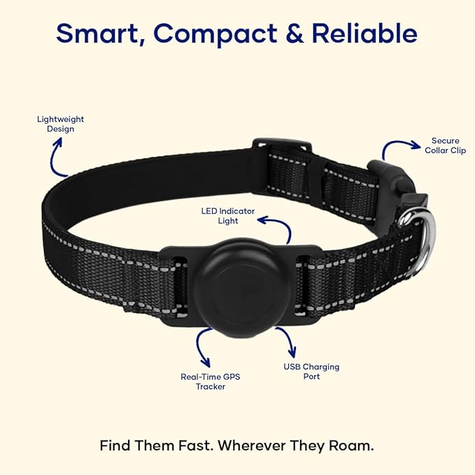 Smart Pet Locator GPS Tracker for Dogs & Cats | Real-Time Tracking, Waterproof - Image 2