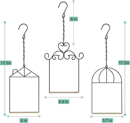 Metal Frame Hummingbird Swings and Perches - Image 2